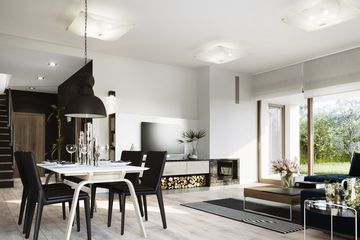  Projekt domu E-238a (WAX1171) - projekt domu parterowego - Zdjęcie 4