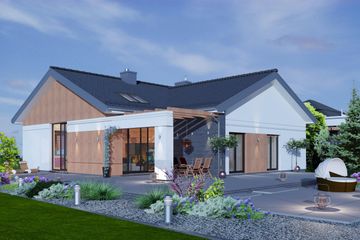  Projekt domu Domidea 5 (WAC1109) - projekt domu parterowego - Zdjęcie 4