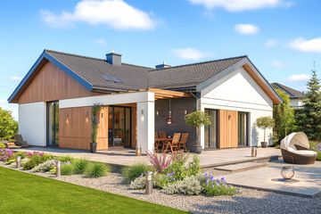  Projekt domu Domidea 5 (WAC1109) - projekt domu parterowego - Zdjęcie 3