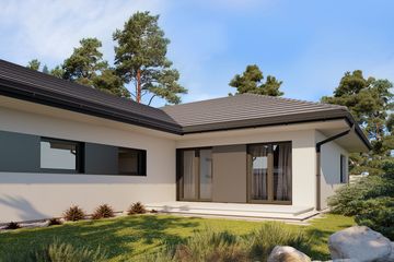  Projekt domu Alan 2 (BSE1177) - projekt domu parterowego - Zdjęcie 2