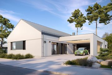  Projekt domu Multi (BSE1180) - projekt domu parterowego - Zdjęcie 1