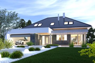  Projekt domu Alexandria (WRR1063) - projekt domu parterowego z poddaszem - Zdjęcie 8