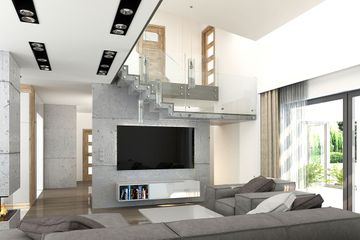  Projekt domu Alexandria (WRR1063) - projekt domu parterowego z poddaszem - Zdjęcie 12