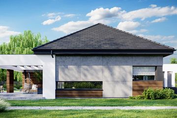  Projekt domu HomeKoncept 31 wariant 03 (KRX1130) - projekt domu parterowego - Zdjęcie 4