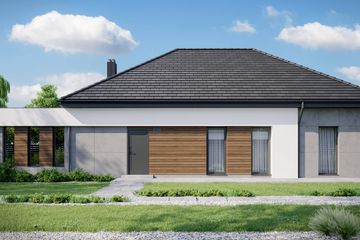  Projekt domu HomeKoncept 31 wariant 02 (KRX1129) - projekt domu parterowego - Zdjęcie 7