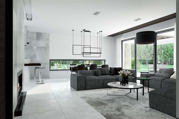  Projekt domu HomeKoncept 31 wariant 02 (KRX1129) - projekt domu parterowego - Zdjęcie 13