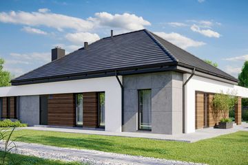  Projekt domu HomeKoncept 31 wariant 01 (KRX1127) - projekt domu parterowego - Zdjęcie 4