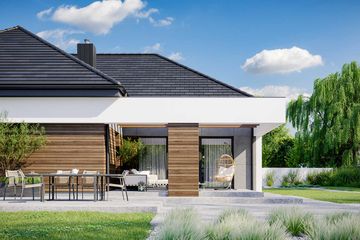  Projekt domu HomeKoncept 31 wariant 01 (KRX1127) - projekt domu parterowego - Zdjęcie 5