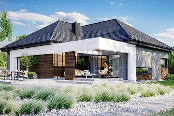  Projekt domu HomeKoncept 31 wariant 01 (KRX1127) - projekt domu parterowego - Zdjęcie 7