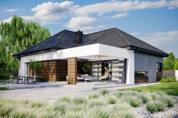  Projekt domu HomeKoncept 31 wariant 01 (KRX1127) - projekt domu parterowego - Zdjęcie 8