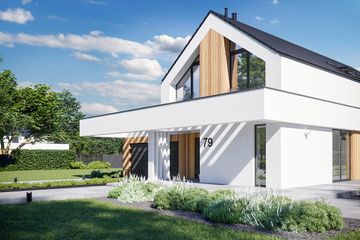  Projekt domu HomeKoncept 79 (KRX1125) - projekt domu parterowego z poddaszem - Zdjęcie 10