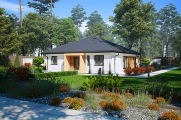  Projekt domu Sej-pro 015/2 energo (ELW1037) - projekt domu parterowego - Zdjęcie 3