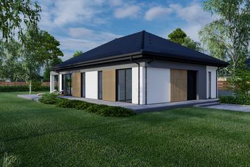  Projekt domu Sej-pro 051 energo (ELW1033) - projekt domu parterowego - Zdjęcie 6