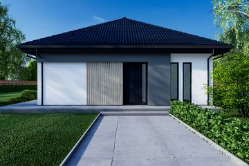  Projekt domu Sej-pro 051 energo (ELW1033) - projekt domu parterowego - Zdjęcie 5