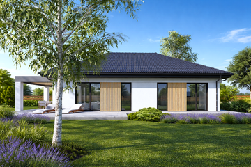  Projekt domu Sej-pro 051 energo (ELW1033) - projekt domu parterowego - Zdjęcie 3