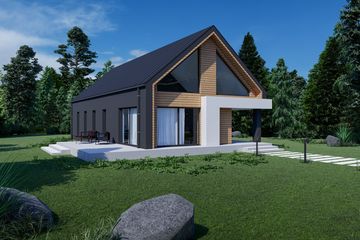  Projekt domu Sej-pro 058 energo (ELW1041) - projekt domu parterowego - Zdjęcie 5