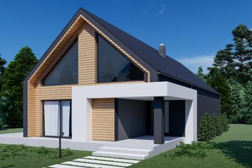  Projekt domu Sej-pro 058 energo (ELW1041) - projekt domu parterowego - Zdjęcie 4