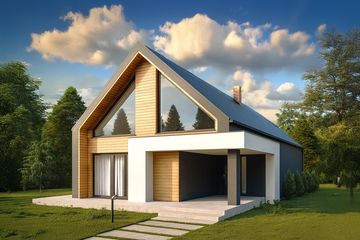  Projekt domu Sej-pro 058 energo (ELW1041) - projekt domu parterowego - Zdjęcie 1