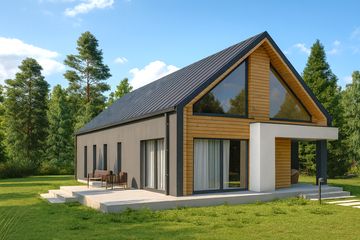  Projekt domu Sej-pro 058 energo (ELW1041) - projekt domu parterowego - Zdjęcie 2