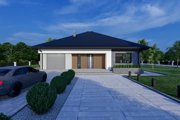  Projekt domu Sej-pro 054 energo (ELW1035) - projekt domu parterowego - Zdjęcie 4