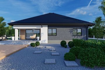  Projekt domu Sej-pro 054 energo (ELW1035) - projekt domu parterowego - Zdjęcie 2