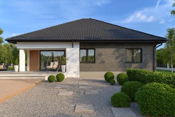  Projekt domu Sej-pro 054 energo (ELW1035) - projekt domu parterowego - Zdjęcie 3