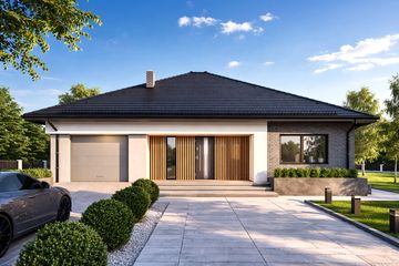  Projekt domu Sej-pro 054 energo (ELW1035) - projekt domu parterowego - Zdjęcie 2