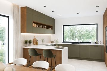 Projekt domu Sej-pro 054 energo - parterowy dom o powierzchni 118,10 m², dach kopertowy - ujęcie 16