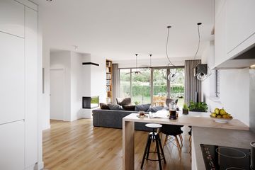  Projekt domu Sześcienny M1-6 (ZGD1004) - projekt domu parterowego z poddaszem - Zdjęcie 8