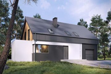  Projekt domu Vital (WRN1475) - projekt domu parterowego z poddaszem - Zdjęcie 2