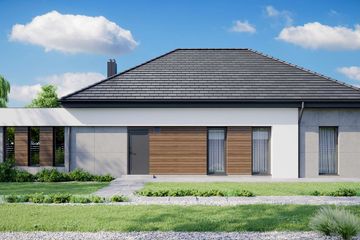  Projekt domu HomeKoncept 31 wariant 04 (KRX1131) - projekt domu parterowego - Zdjęcie 3