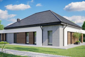  Projekt domu HomeKoncept 31 wariant 04 (KRX1131) - projekt domu parterowego - Zdjęcie 4