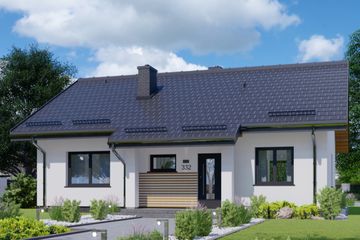  Projekt domu APS 332 (LUA1494) - projekt domu parterowego - Zdjęcie 6