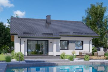  Projekt domu APS 332 (LUA1494) - projekt domu parterowego - Zdjęcie 7