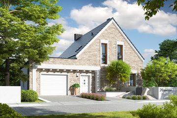  Projekt domu Tymon G1 energo (WRC2769) - projekt domu parterowego z poddaszem - Zdjęcie 4