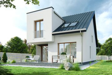  Projekt domu Merida a (WRD2898) - projekt domu parterowego z poddaszem - Zdjęcie 3