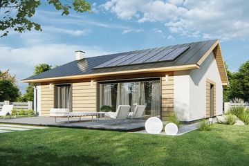  Projekt domu Heros 1 bb (WRD2882) - projekt domu parterowego - Zdjęcie 1