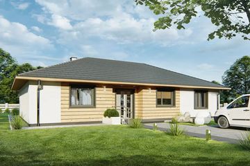  Projekt domu Heros 3 bb (WRD2884) - projekt domu parterowego - Zdjęcie 1