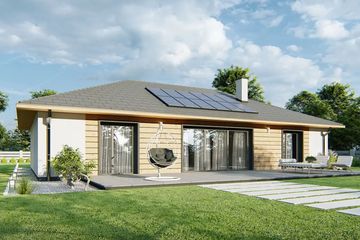  Projekt domu Heros 5 bb (WRD2886) - projekt domu parterowego - Zdjęcie 2