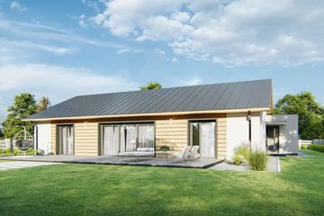  Projekt domu Heros 6 bb (WRD2887) - projekt domu parterowego - Zdjęcie 2