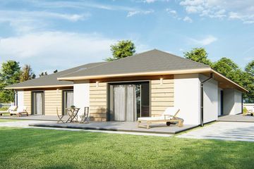  Projekt domu Heros 7 bb (WRD2888) - projekt domu parterowego - Zdjęcie 5