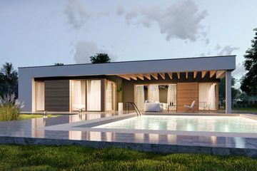  Projekt domu Opener 1 (WRD2902) - projekt domu parterowego - Zdjęcie 1