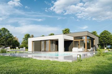  Projekt domu Opener 2 (WRD2903) - projekt domu parterowego - Zdjęcie 2