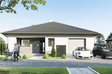  Projekt domu Geralt 1a25 (WRD2904) - projekt domu parterowego - Zdjęcie 1