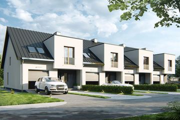  Projekt domu Merida a - szereg l+s+s+p (WRD2906) - projekt domu parterowego z poddaszem - Zdjęcie 2