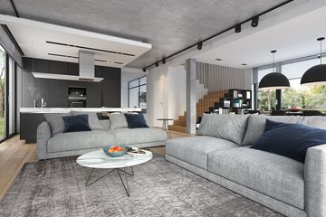  Projekt domu Idealny 2 (WAW1137) - projekt domu parterowego z poddaszem - Zdjęcie 3