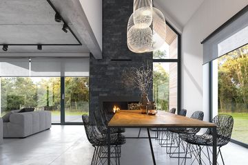  Projekt domu Idealny 1 (WAW1136) - projekt domu parterowego z poddaszem - Zdjęcie 7