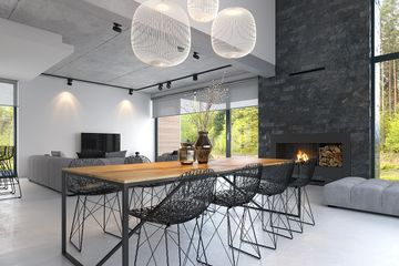  Projekt domu Idealny 1 (WAW1136) - projekt domu parterowego z poddaszem - Zdjęcie 8