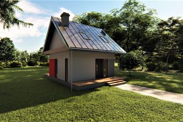  Projekt domu Mini-mini 4 S (GDE1015) - projekt domu parterowego - Zdjęcie 2