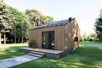  Projekt domu Mini Mini 1 S (GDE1017) - projekt domu parterowego - Zdjęcie 4